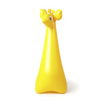 Inflatable giraffe facing forward