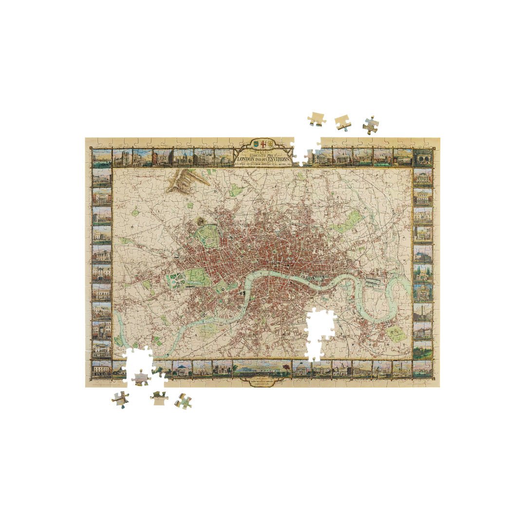 Puzzle London almost assembled