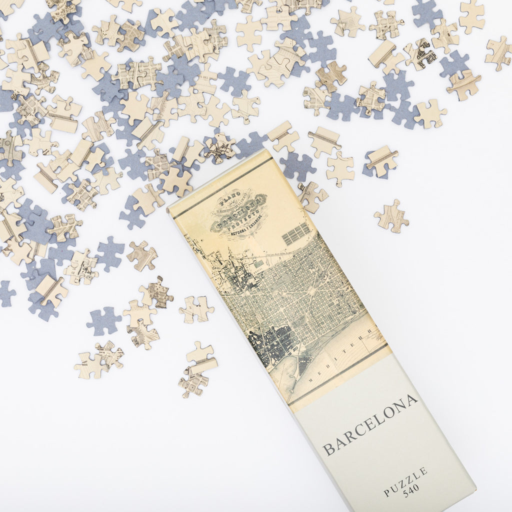Puzzle Barcelona Pieces