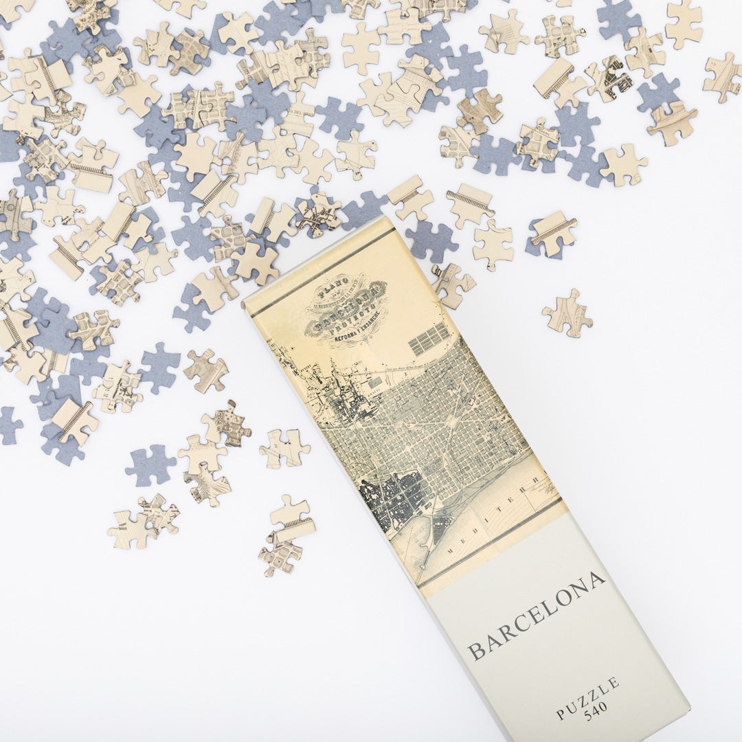 Puzzle Barcelona Pieces