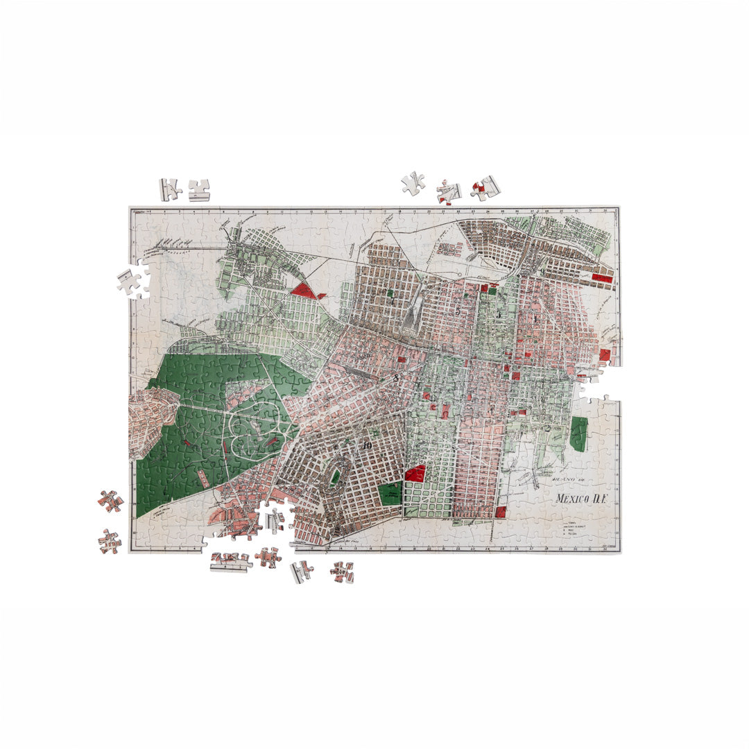 Puzzle Ciudad de Mexico almost finished