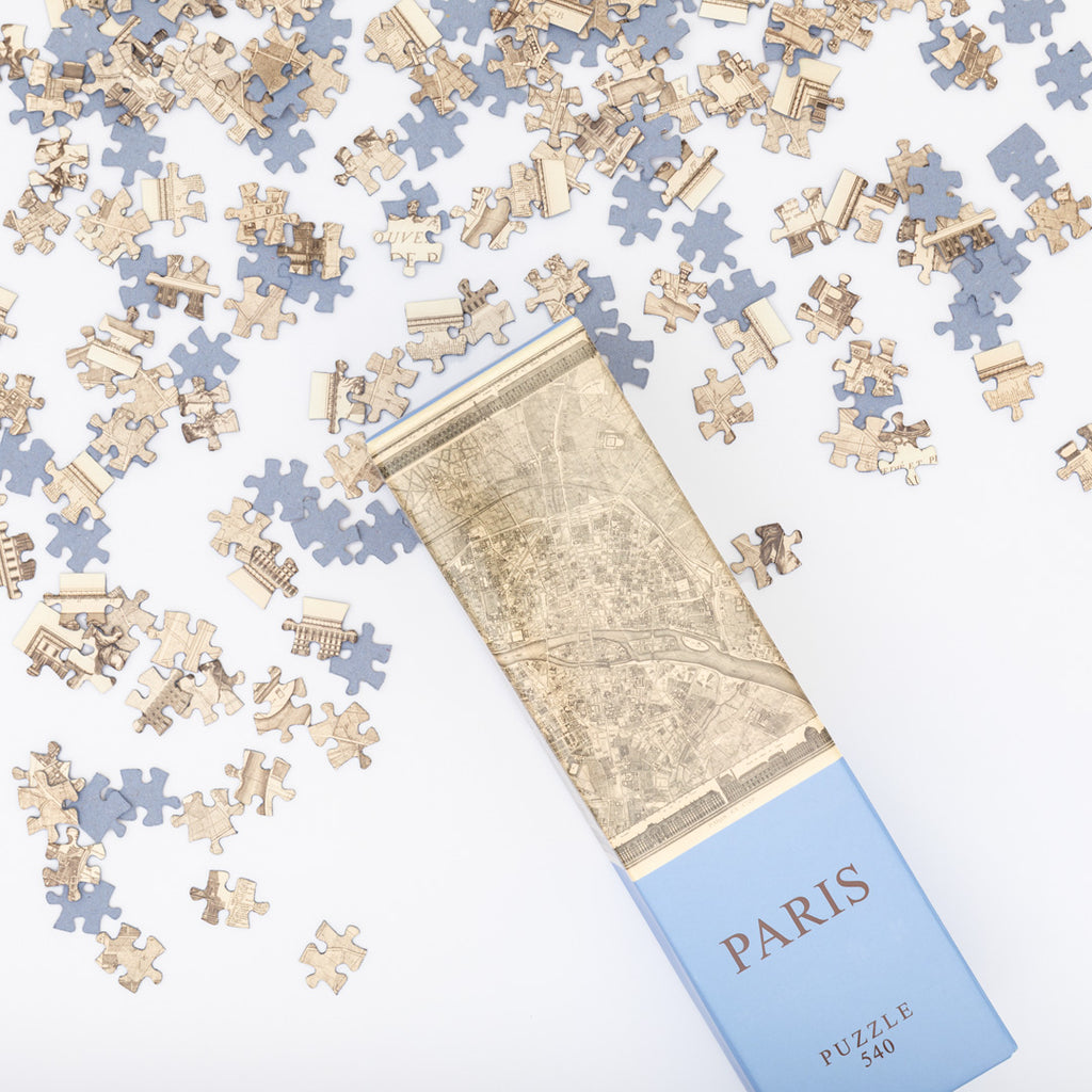 Paris puzzle piece detail