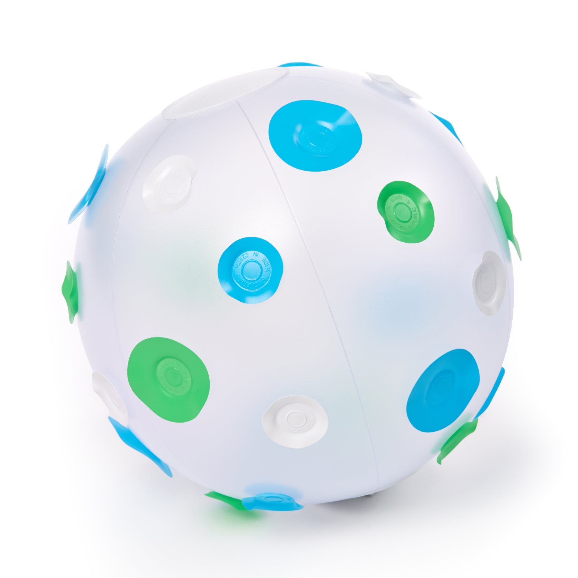 Ball with dots blue