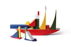 Shape built with blocks from the Bauhaus Construction Game
