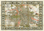 Berlin puzzle template