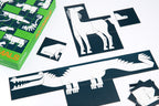 cards forming animals in the game Anymals