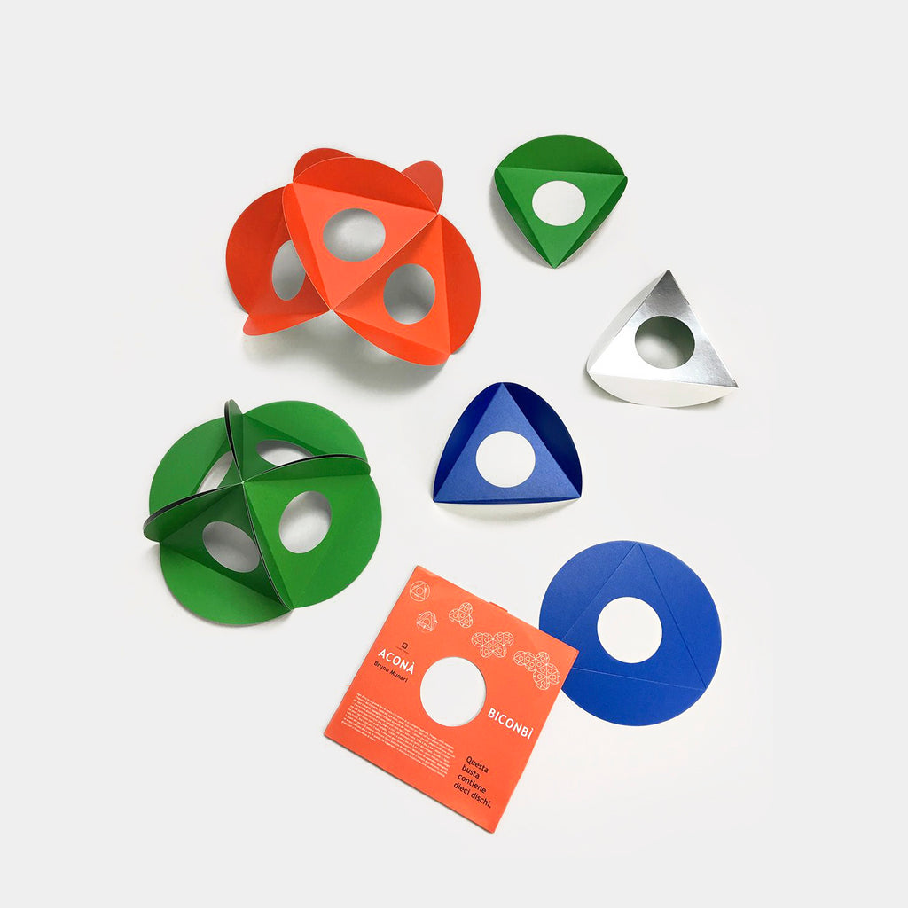 colorful pieces from the game Aconà Biconbì