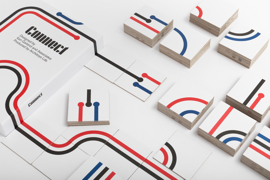 Connect cards in stacks, ready to be assembled
