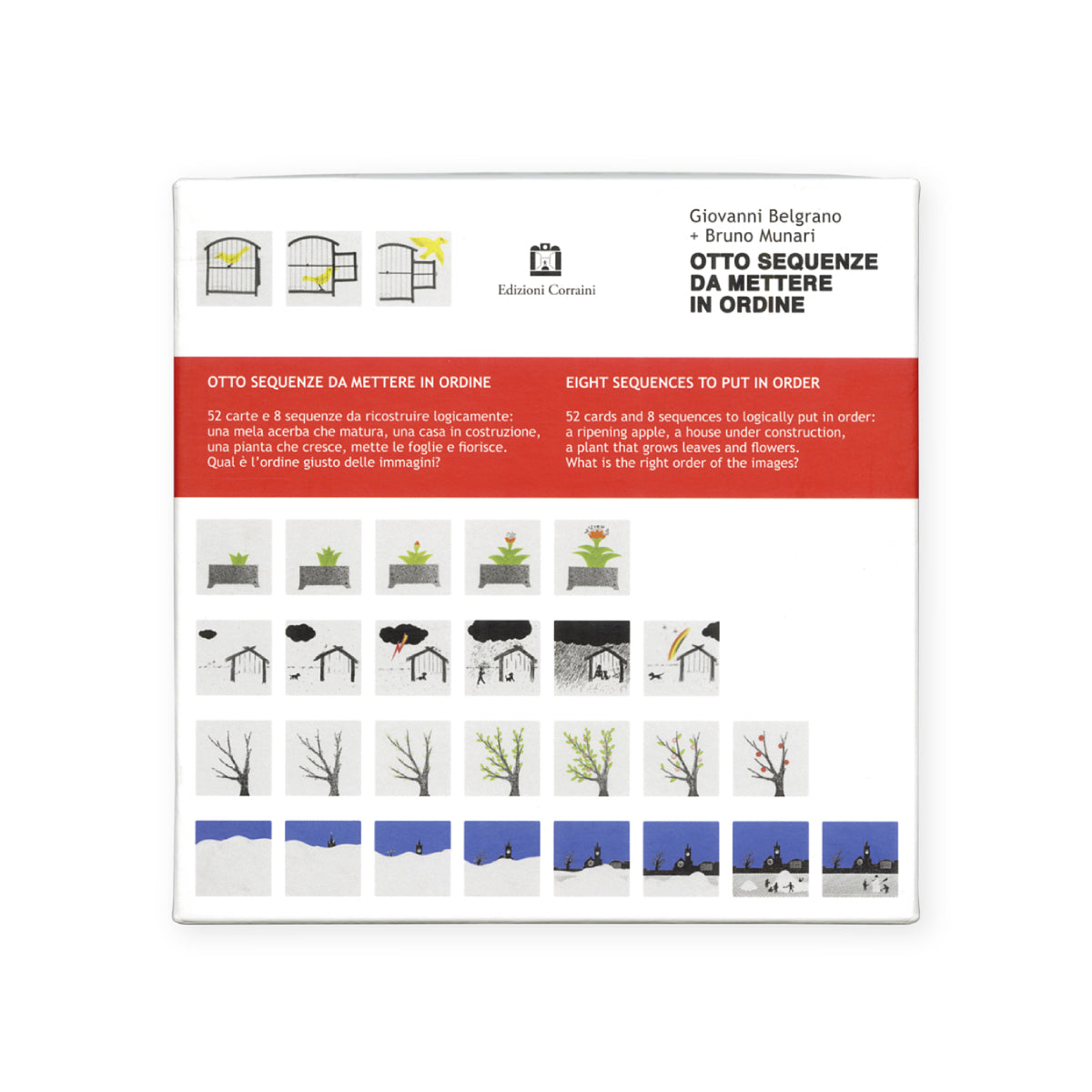 Box Game Otto Sequenze da Mettere in Ordine