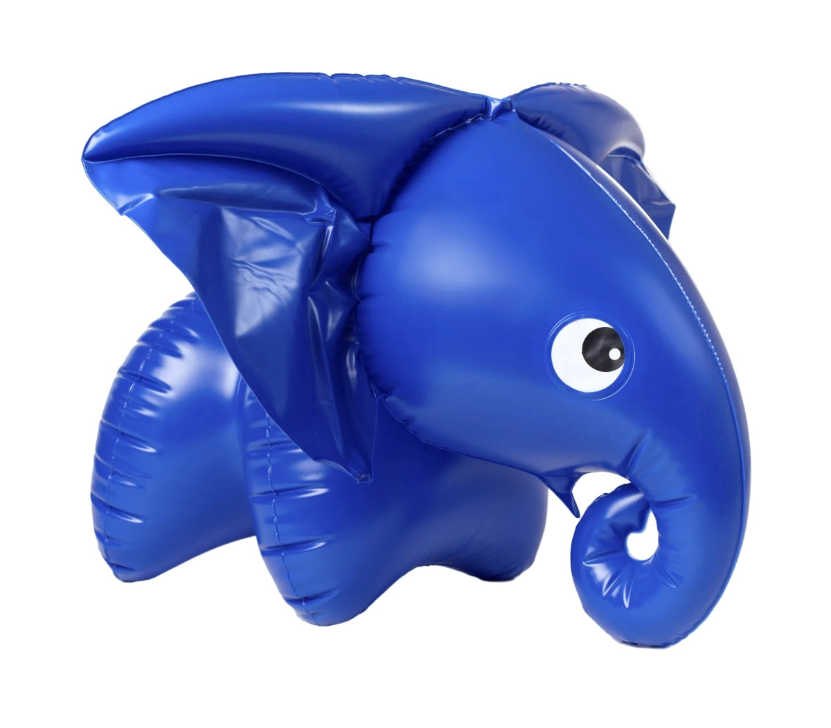 inflatable blue elephant
