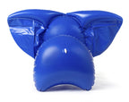 inflatable elephant seen from behind