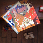 Fredun Shapur's multi-view puzzle designs