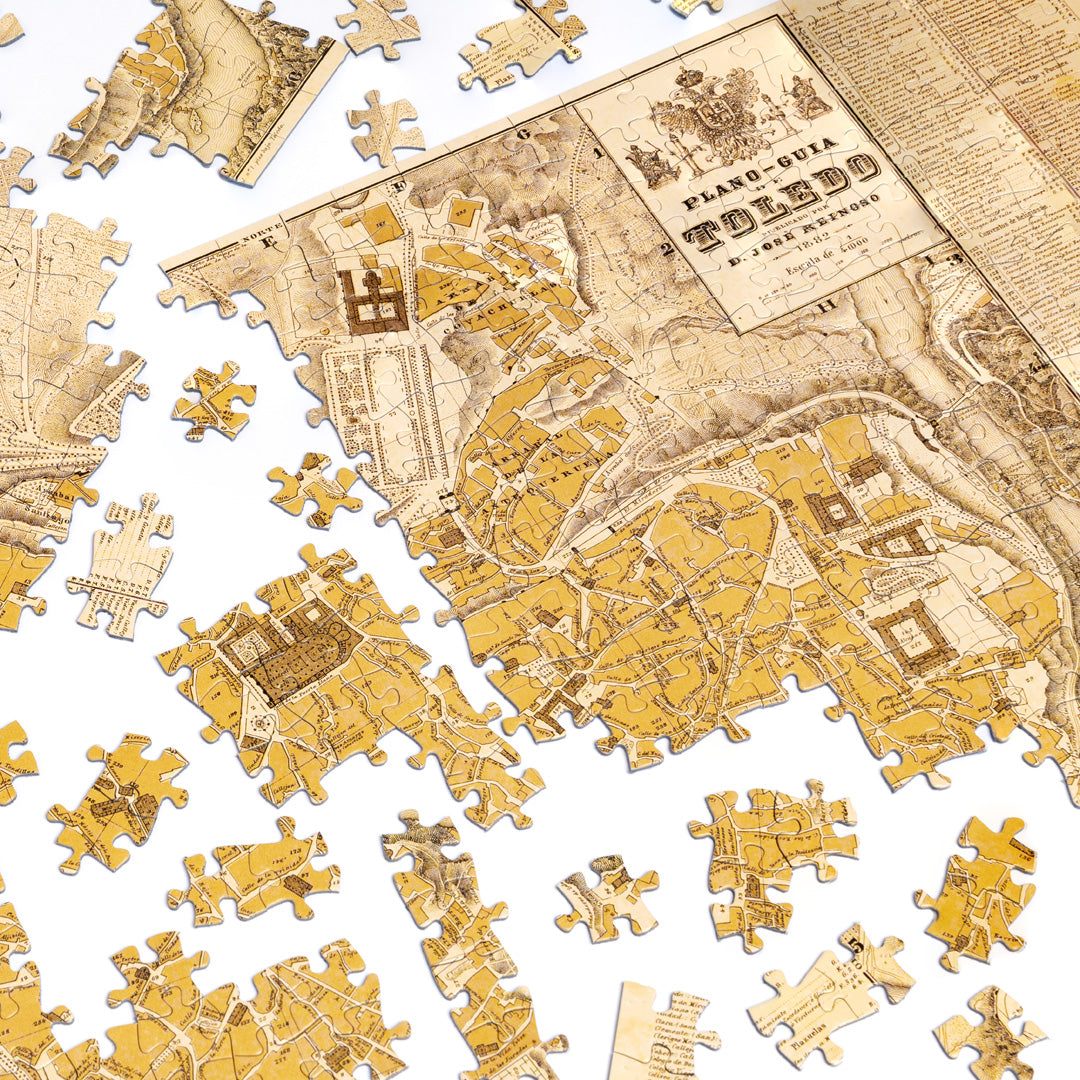 Puzzle Toledo pieces detail