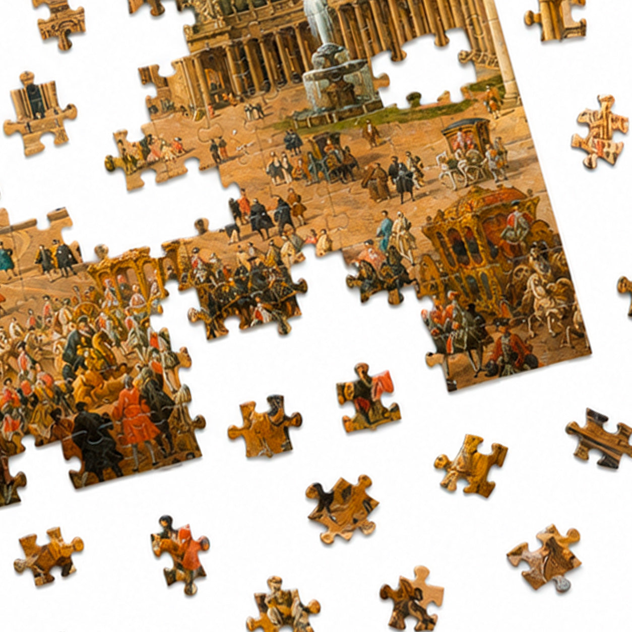 Pieces puzzle Piazza San Pietro 