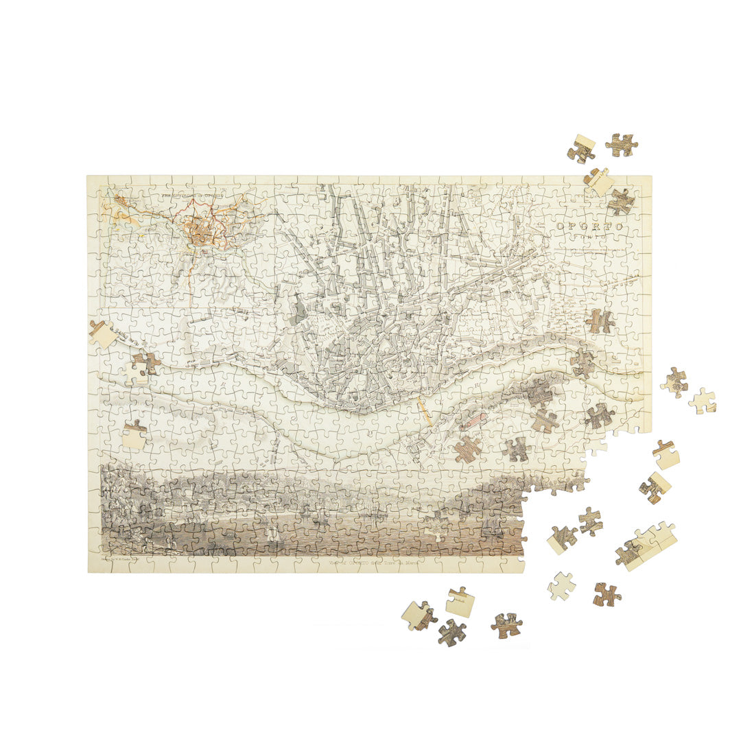 Paris puzzle almost assembled
