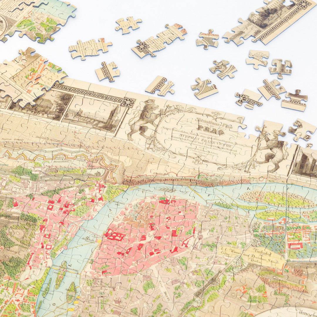 Puzzle Prague pieces