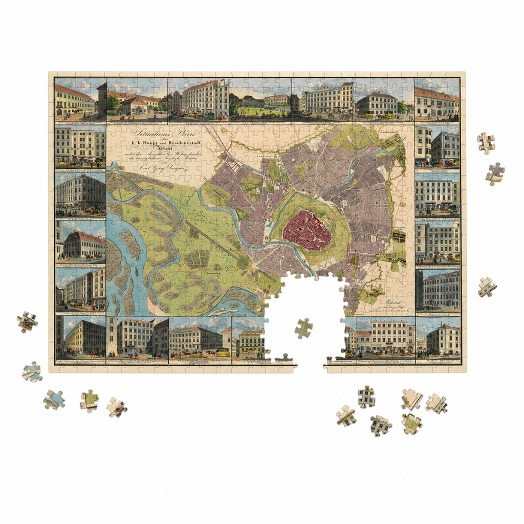 Puzzle Vienna almost finished
