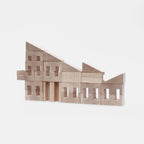 Scatola di Architettura wooden bricks